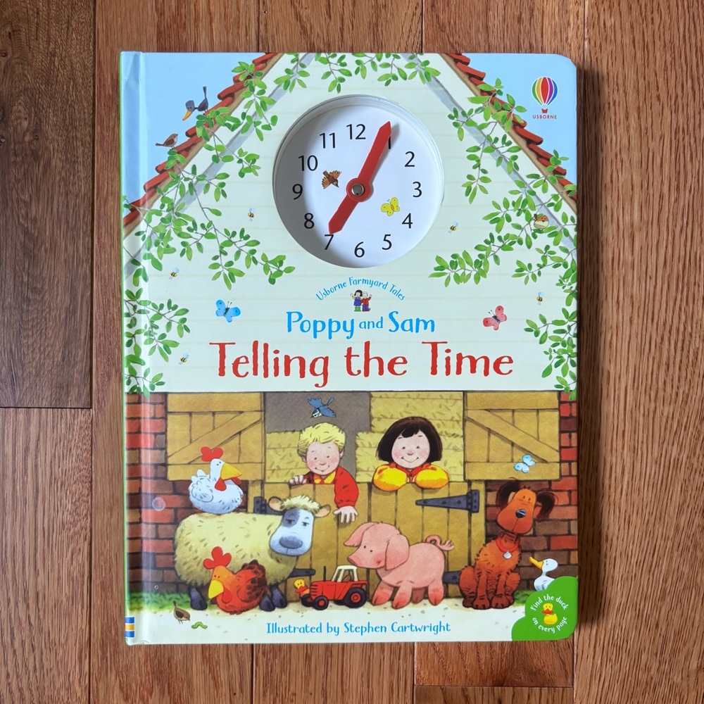 Usborne Poppy and Sam Telling the Time Book
